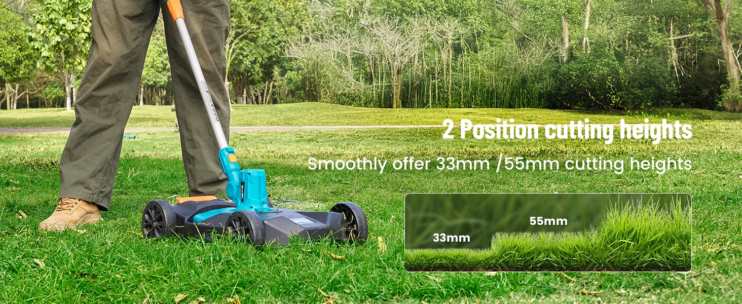 2 Position cutting heights