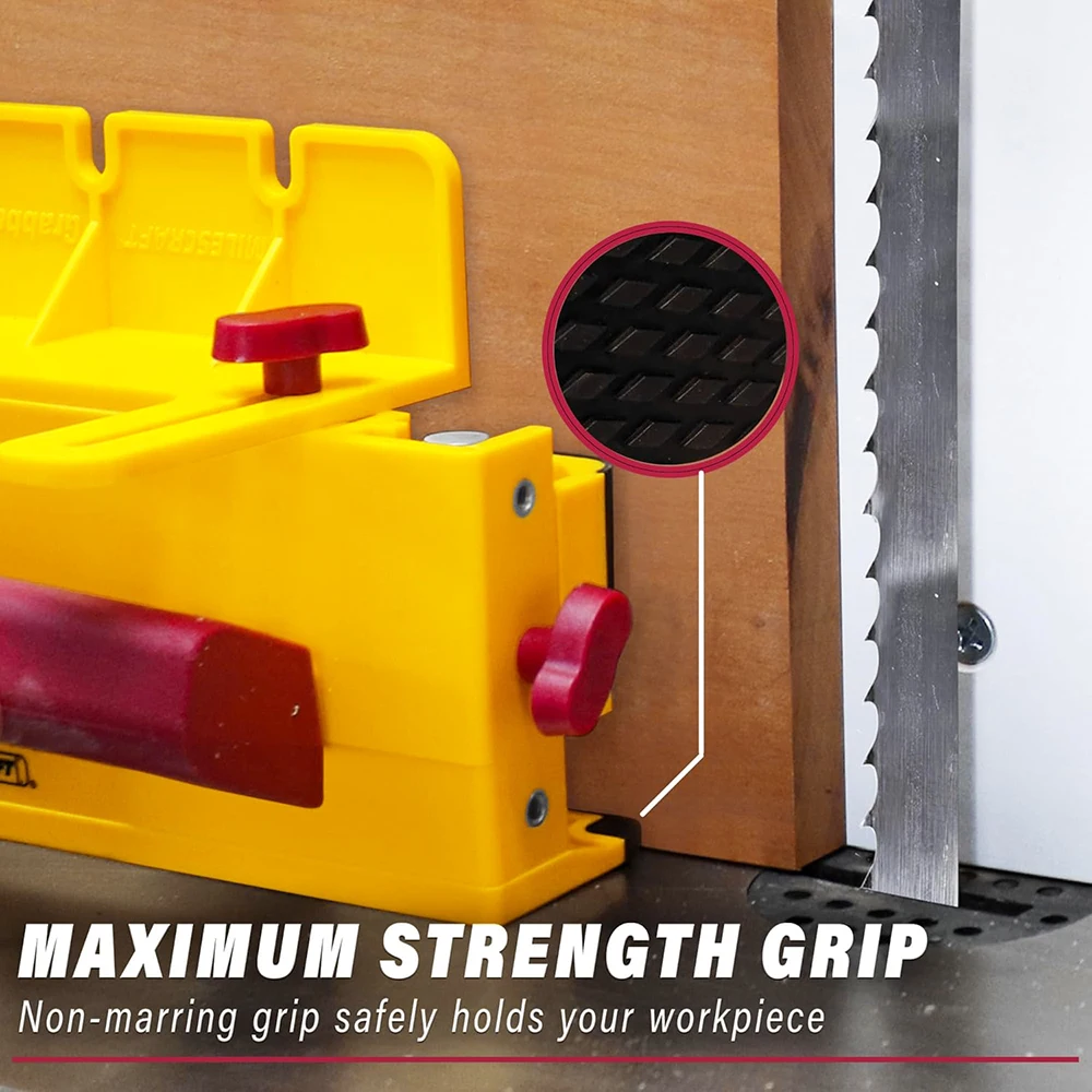 Push Block for Table Saws Router Tables Band Saws Jointers Table Saw Push Block Cuts Safe for Widgets Difficult Cut ThinRips Cut