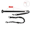 Dog Bicycle Leash Dog Running Walking Leash Removable Elastic Dog Bicycle Leash Metal Extension Elastic Ropes Towing Pet Dogs 4