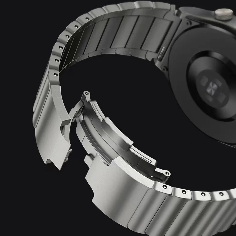 22mm Quick-Release Titanium Strap - Premium Metal Wristband
