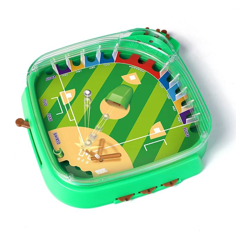 Sport Reaction Training Table Top Plastic Board Game Competition Baseball Toys For 3+