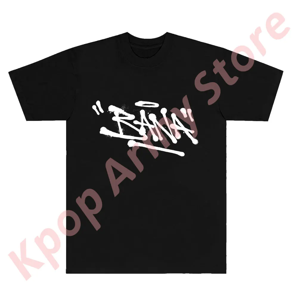 

tana Rapper T-shirts Bana Album Merch Tee Cosplay Women Men Fashion Casual HipHop Style Short Sleeve