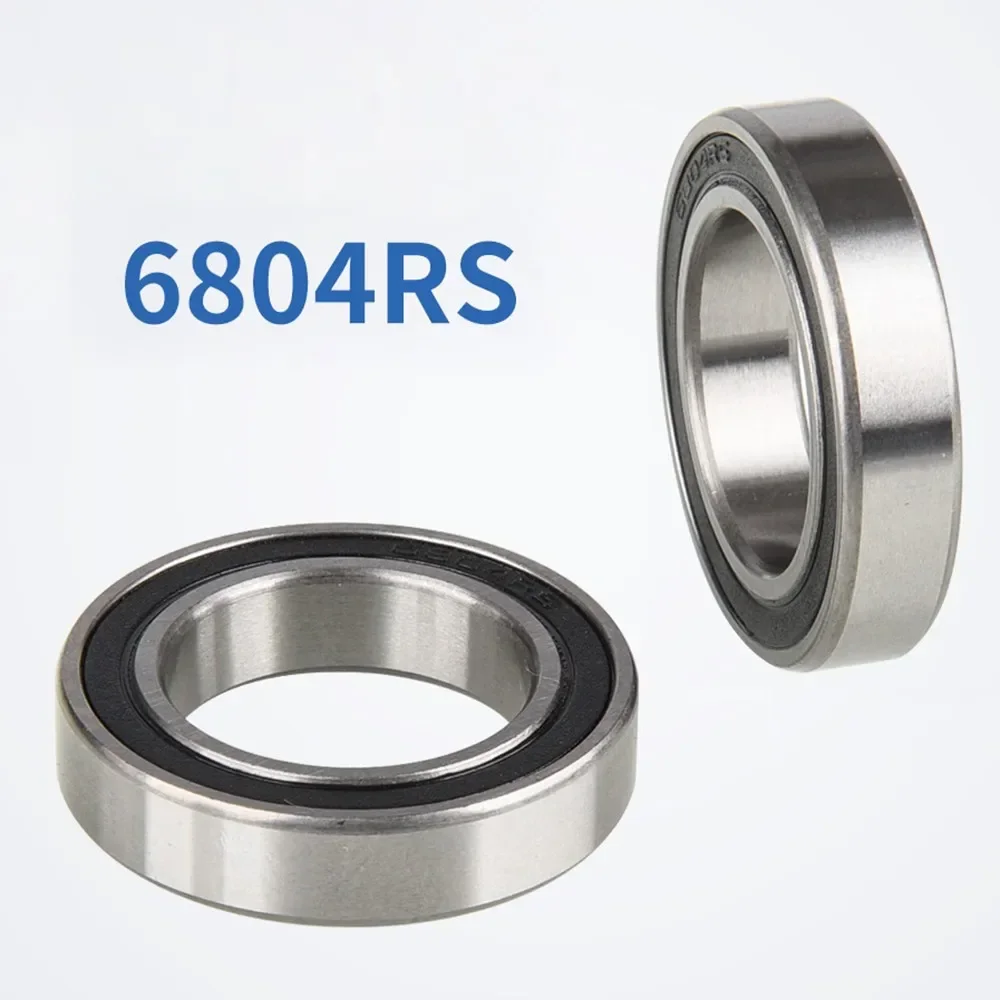 Bike Bicycle Bearings 61804/6804-2RS 20x32x7mm Mountain Bike Bicycle Accessories miniature ball bearings bicycle ball bearing bike headset bearings 2 Pcs