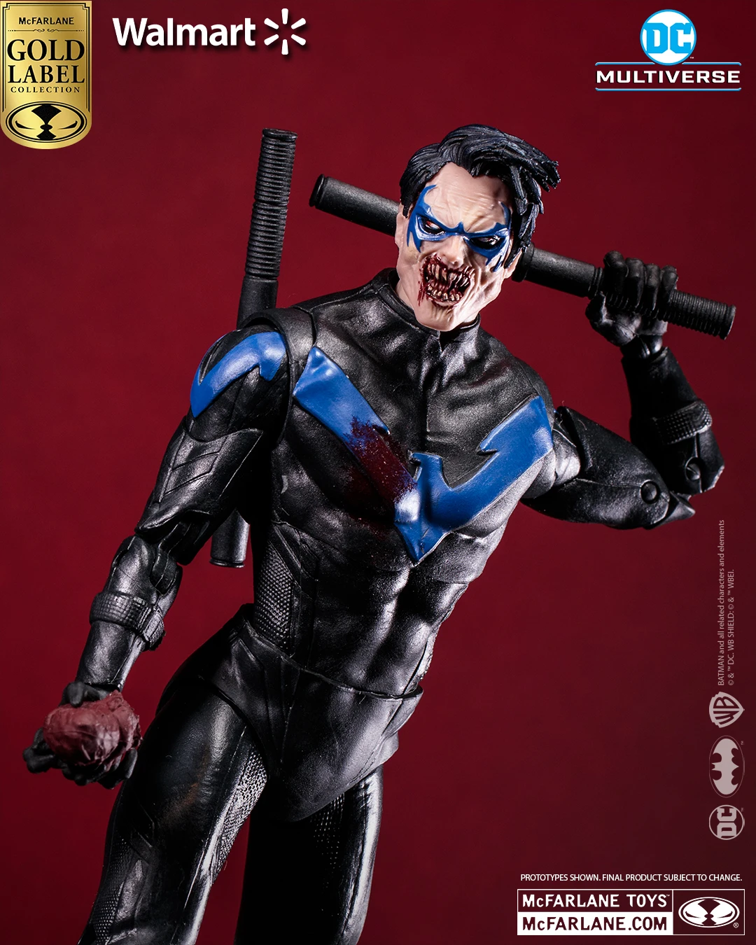 Mcfarlane Toys Dc Multiverse, Nightwing™Dc Vs Vampires™Regalo Giocattolo Figurina Action Figure Da 7 Pollici
