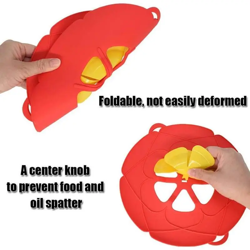 Silicone Anti Overflow Cover Pot Lid Kitchen Gadgets