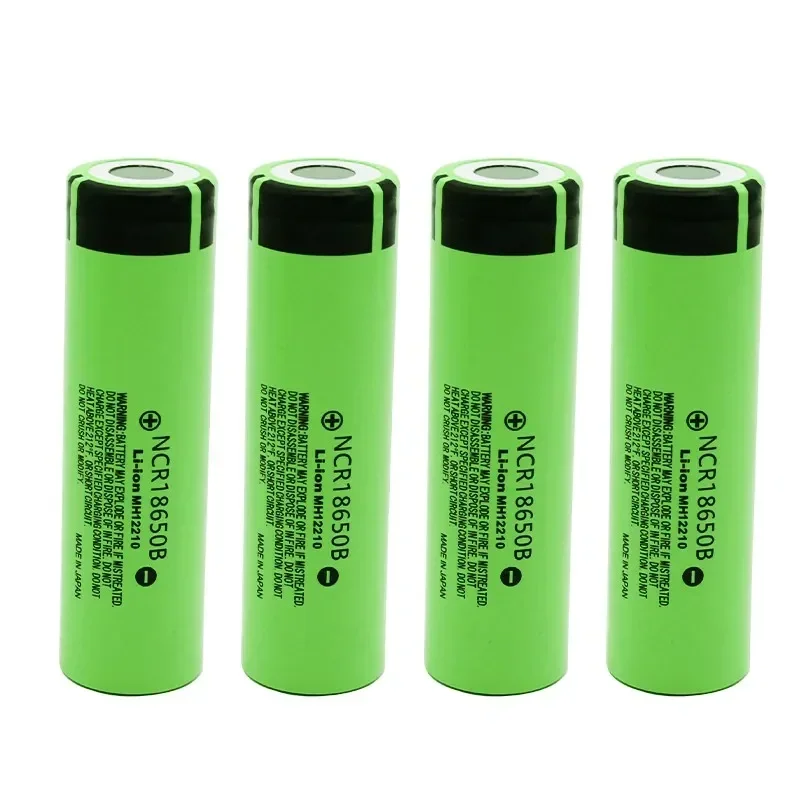 Purfield-bateria de Lítio Recarregável para Lanterna Bateria Original Ncr18650b 3.7v 3400 Mah 18650 - Image 6