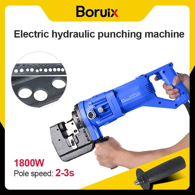 Electric Hydraulic Punching Machine Angle Steel Groove Small Portable  Stainless Steel Cutting and Punching Machine Mold - AliExpress