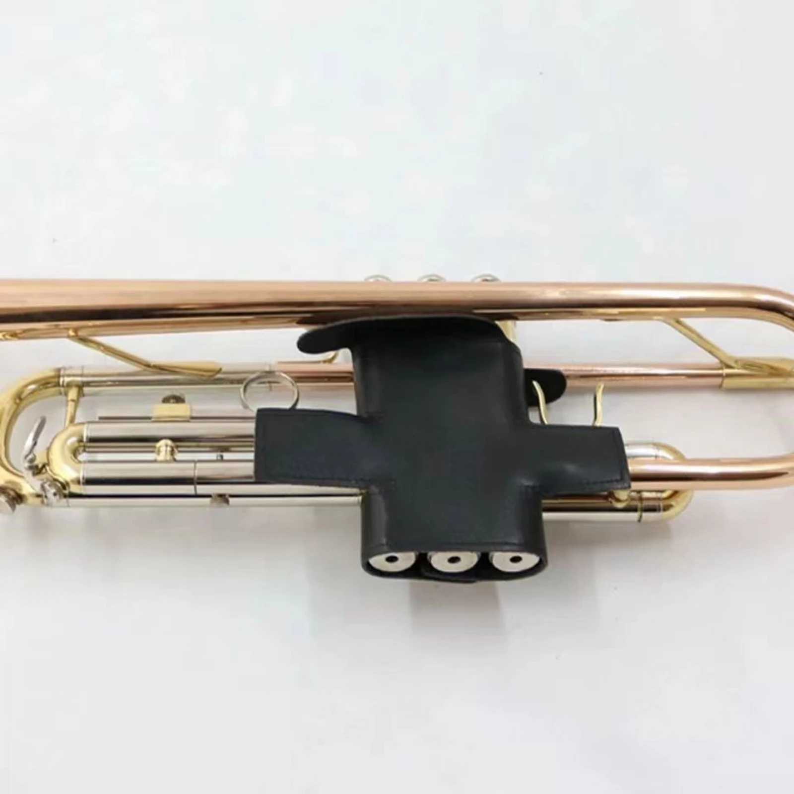 Trumpet Protective Cover Trumpet Valves Protective Cover Hand Guard Pads Leather Pads Wrap For Stains