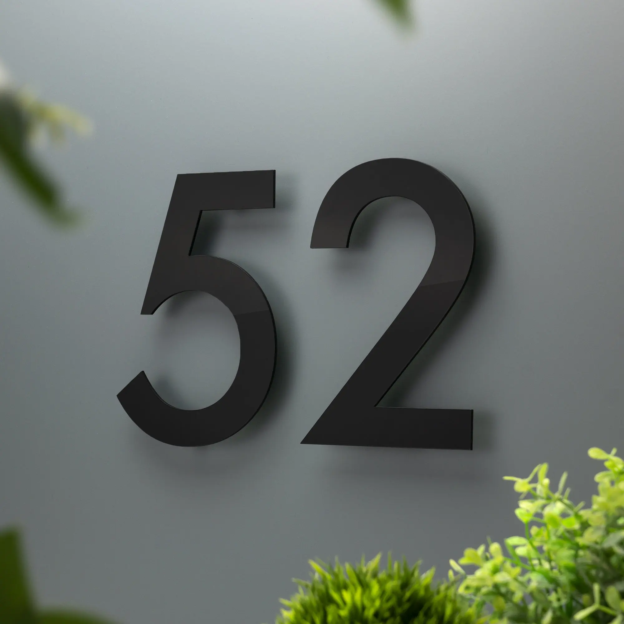 3D Acrylic Numbers Letters House Numbers Signage Door Decor Mailbox License Plate Sign Home Wall Apartment Self-Adhesive number letter stickers 3d letter stickers door number sticker