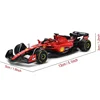 Bburago 1:43 F1 Ferrari SF23 SF24 # 16 # 55 Die Casting Model Car Toy Collection First order equation Las Vegas 16 SF23 Monza 55 3