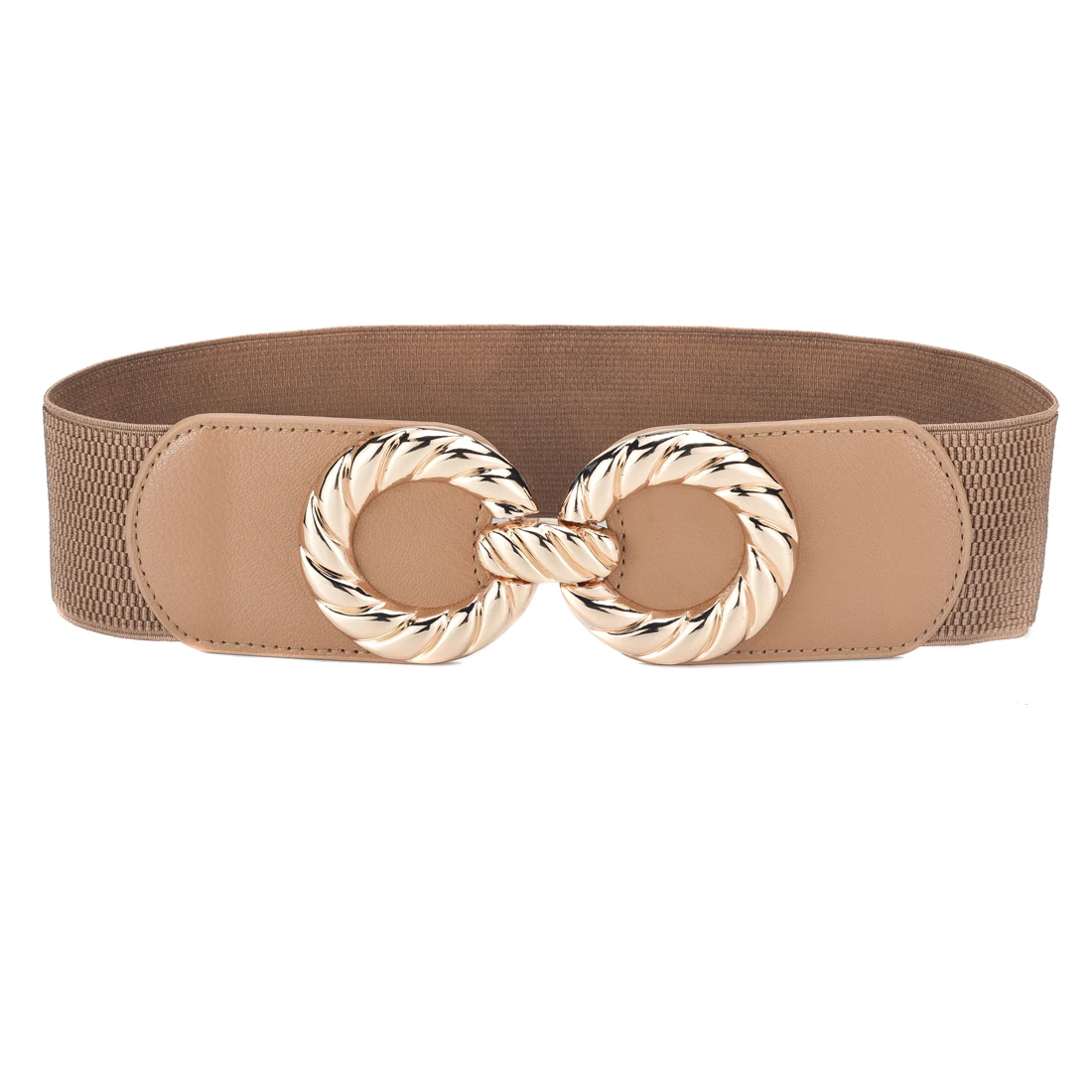 KOEMCY Elegante tailleriem voor dames, brede heupriem