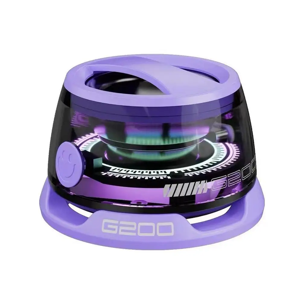 G200 Magnetic Portable Bluetooth Speaker Mini Sound Box Bluetooth 5.3 RGB Phone Holder True Wireless