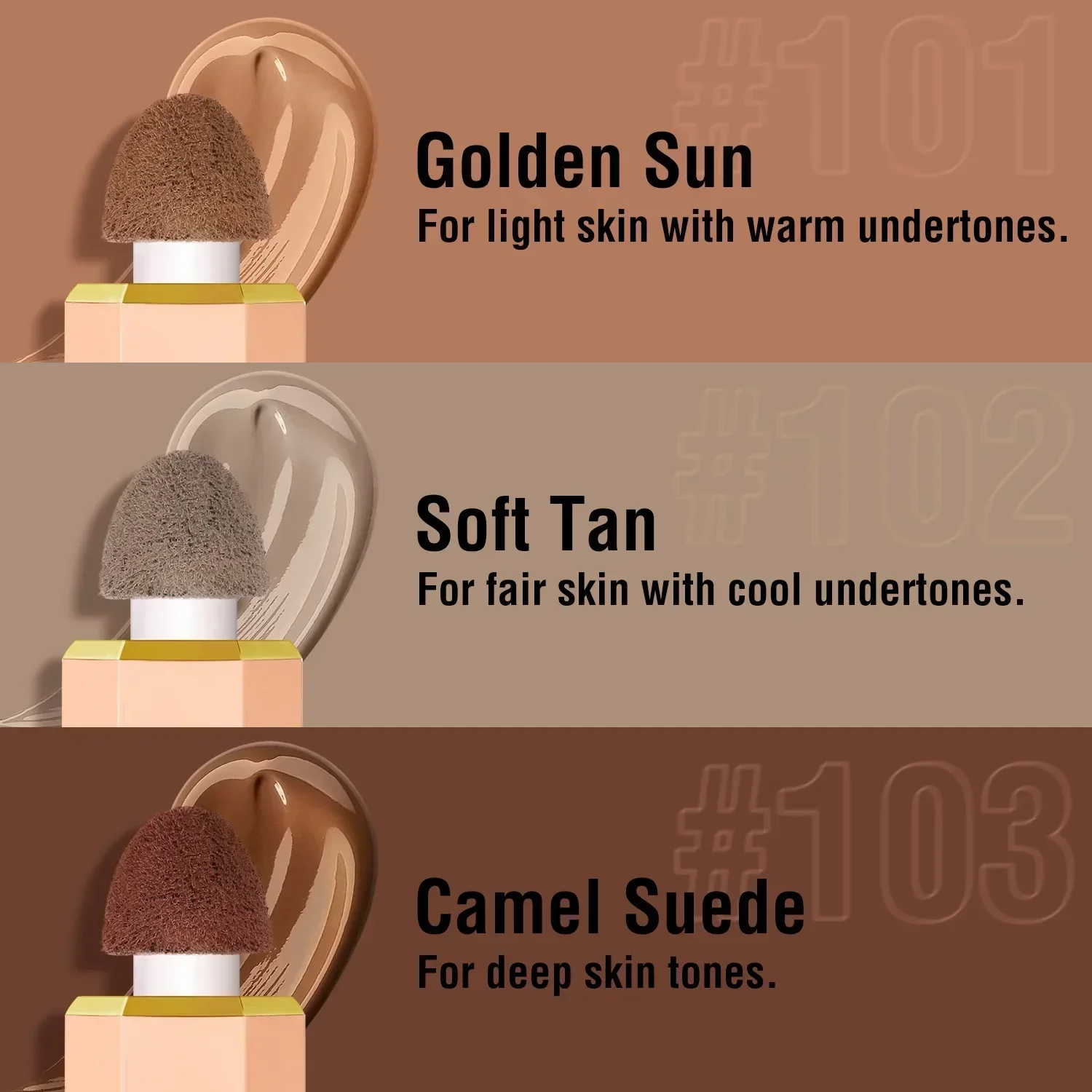 Facial Contour Stick Liquid Contour Stick Natural Matte Finish Highlighters Shadow Waterproof Contouring Wand