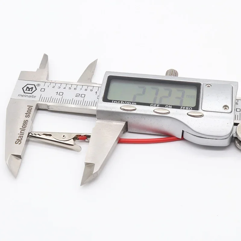 10pcs 2pcs Line length 45cm Crocodile Alligator Clips 28mm Double-ended Crocodile Clips Cable Wire Testing Wire Clip
