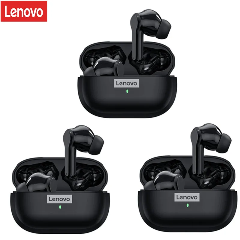 Оригинальные беспроводные наушники Lenovo LP1S TWS Bluetooth совместимы с 5 0 дюйма двойное