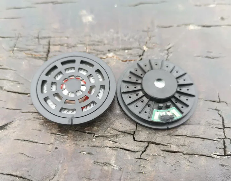 44mm Headphone Speaker Unit 64ohm Hifi Over Ear Headset Driver With Protective Cover For helmet Earphone diy Deep Bass New 2PCS