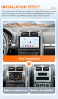 Auto radio za Peugeot 407 cc SW 407CC 2004-2011 GPS 4G BT 2