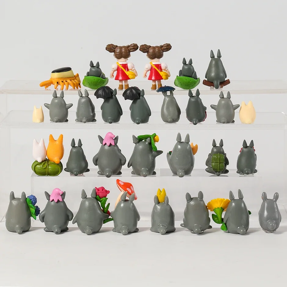 Totoro Miniature PVC Figure Collection Set - 30pc