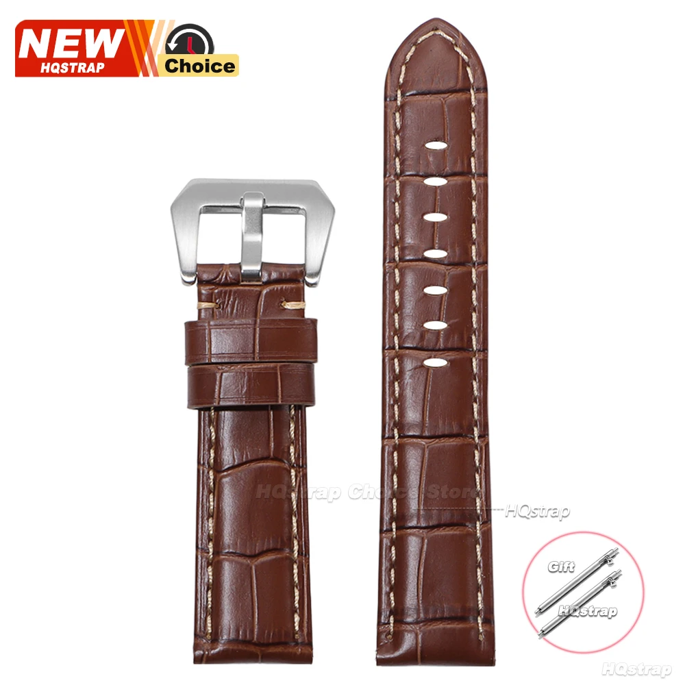 Timeless Quick Release Leather Smartwatch Band - Universal Fit Strap