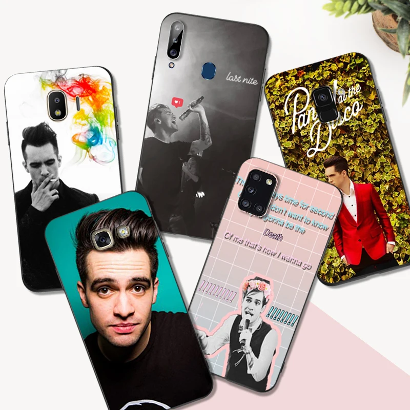 Custodia In Tpu Nero Per Samsung Galaxy S6 S7 S8 S9 Plus Cover Posteriore Antipanico In Discoteca Brendon Uriemuslimah