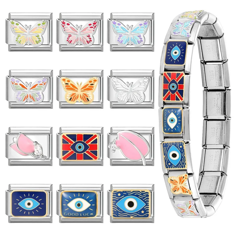 Y2K Design Fit Bracelet Stainless Steel