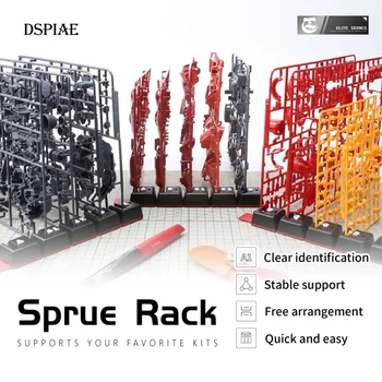 DSPIAE PT-SR Sprue Rack Pezzi di ricambio Supporto per Gundam Modellismo Parti Piastra di Stoccaggio Hobby Strumenti Speciali Accessorio