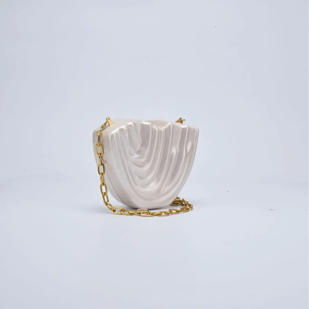 Fairy Acrylic Snail Square Box Shell Evening Bag Banquet Party Matchinging Rendering Wedding Bride Women's Clutch Bag