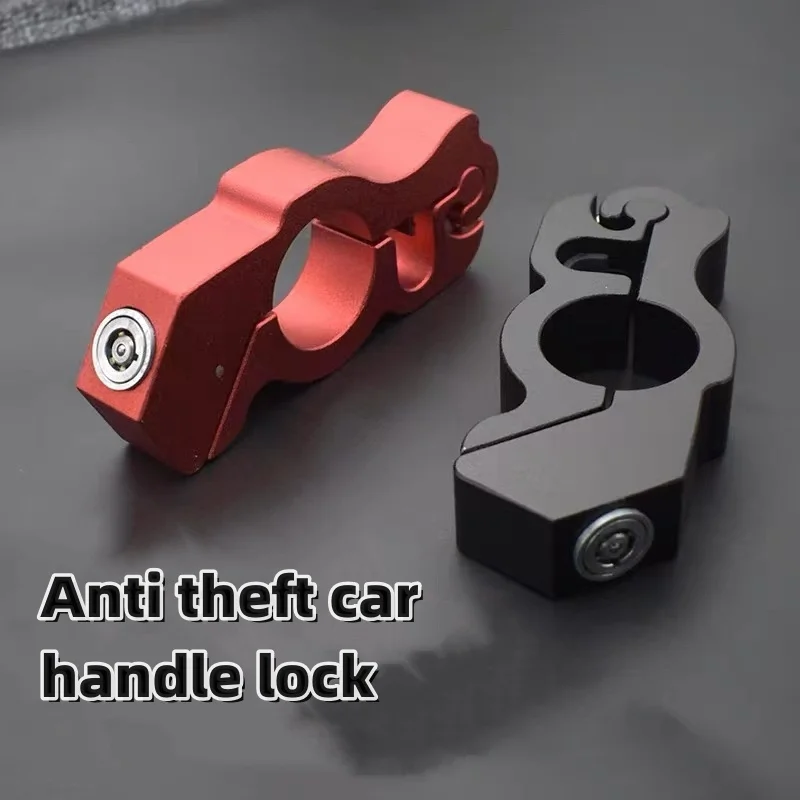 NewPortableElectricVehicleAluminumAlloyHandleLockAntitheft