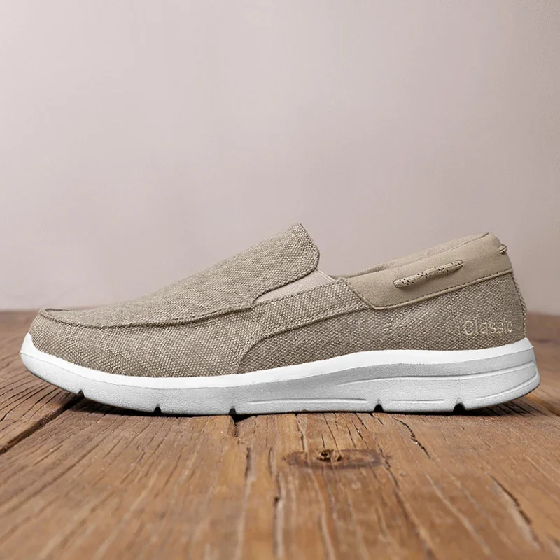 Loafers For Men Shoes Autumu New Men Canvas Shoes Classic Leisure Shoes Comfortable Breathable Sneakers For Men Loafers - 2