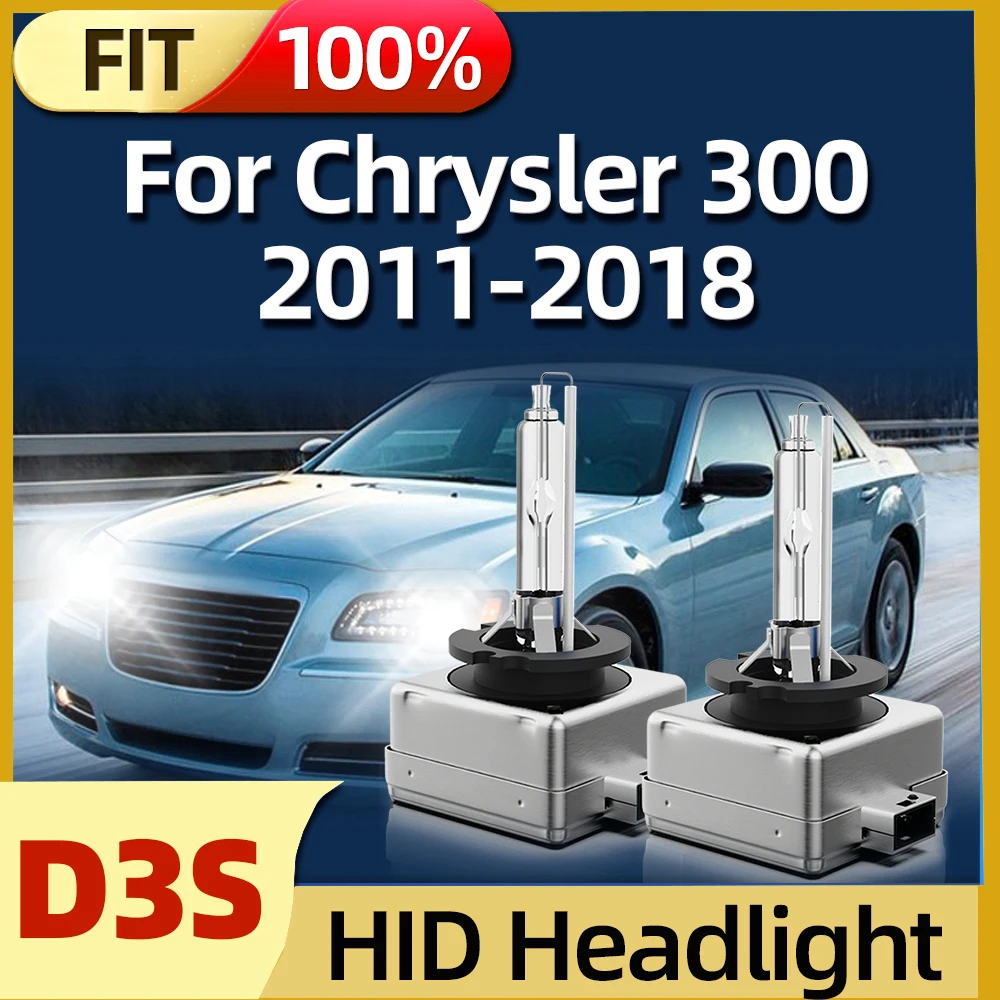 

Roadsun For Chrysler 300 2pcs/Lot D3S HID Bulb Xenon Headlight Lamp 6000K 2011 2012 2013 2014 2015 2016 20172018