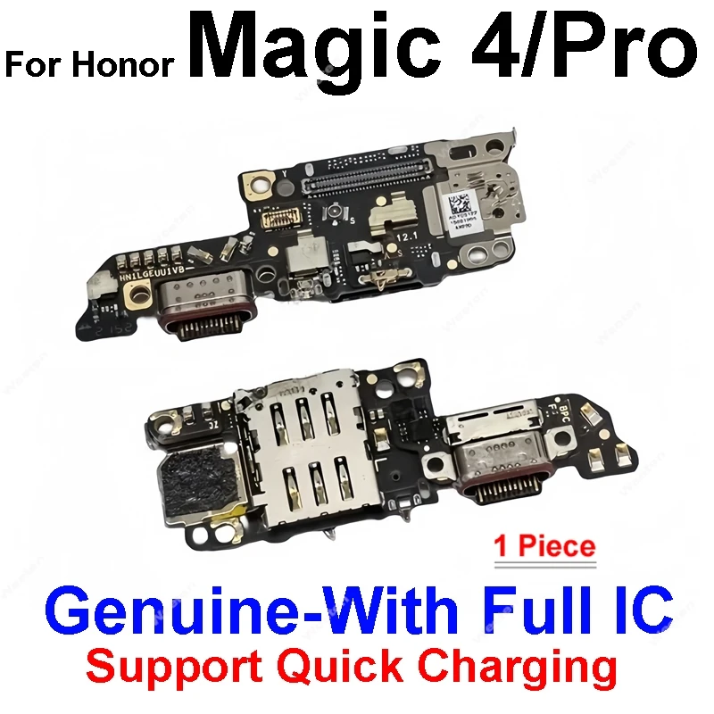 Universal Charging USB Dock with SIM Card Slot - Replacement Charger Board for Huawei Honor Magic Series