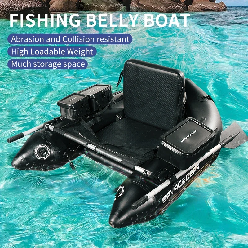 HOT Float Tube Savage Gear Belly Boat Fishing Savage Belly Boat