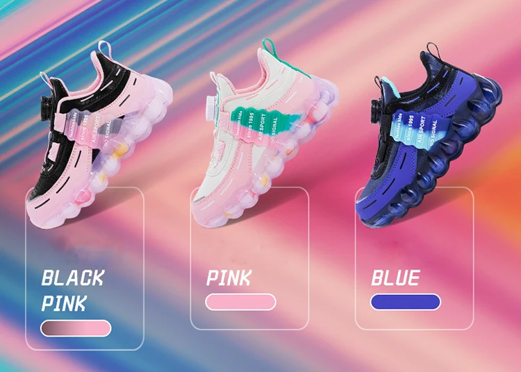 Description Picture 3 of itemChildren's Boys Sneakers Leather Comfortable Athletic Sport Shoes Non Slip Outdoor Casual Walking Shoes for Kids Girl Tennis