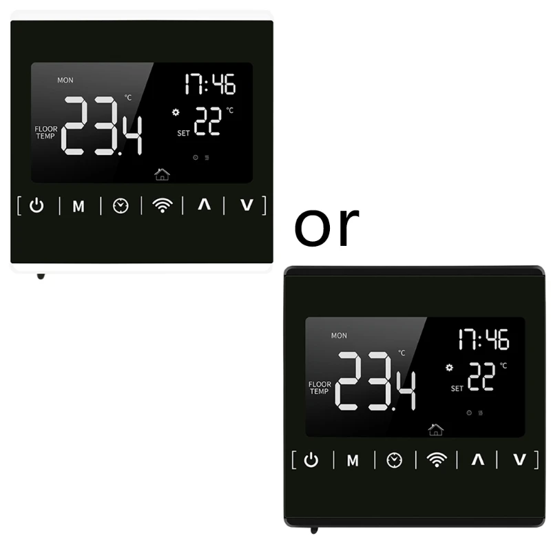 

Умный термостат Wi-Fi, регулятор температуры для электрического водонагрева, теплого газового котла