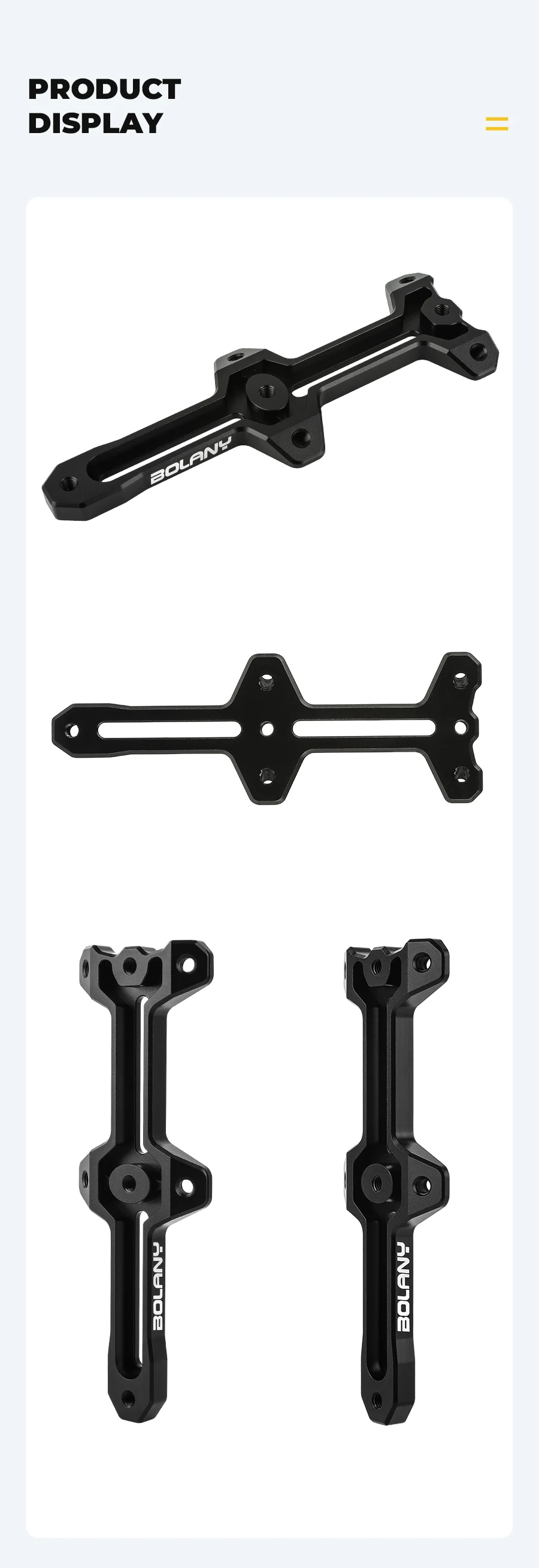 BOLANY Fahrrad Flaschenhalter Verlängerung Rack Doppel Kopf Aluminium Legierung Fahrrad Wasser Tasse Wasserkocher Halter Extender Rahmen Radfahren Teile – Detail 8