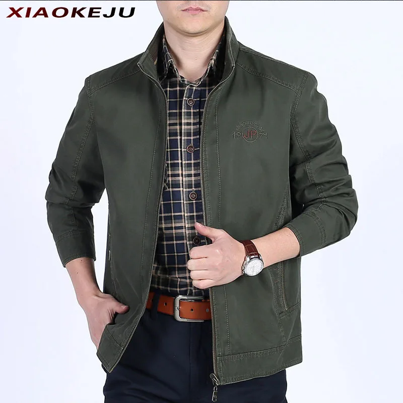 Parkas Men's Luxury Clothing Motorcycle Jacket Fashion Spring Jackets Clothes Outerwear Overcoat Male Cardigan Boy Coat Mens Man