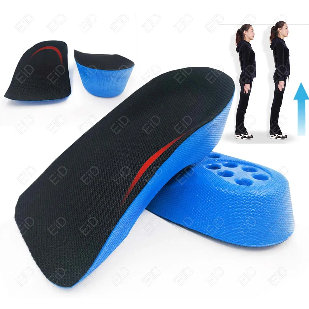 2-4cm erhöhte Innen sohle unsichtbare Unisex-Frauen erhöhen Einsatz kissen polster Eva Heben der Innen sohle Fersen bogens tütze höheres Kissen – Detail 11