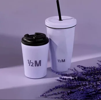 Tazza da caffè all'ingrosso Tazza isolata Tazza da caffè in acciaio inossidabile Tazza isolata per acqua calda, fredda e bevanda ghiacciata Tazza a prova di perdite 1