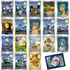 18pcs/Set Pokemon Van Gogh Museum Pikachu Collection Cards DIY Pokemon Classic Single Card Game Anime Self Made Cards Gift Toys 1