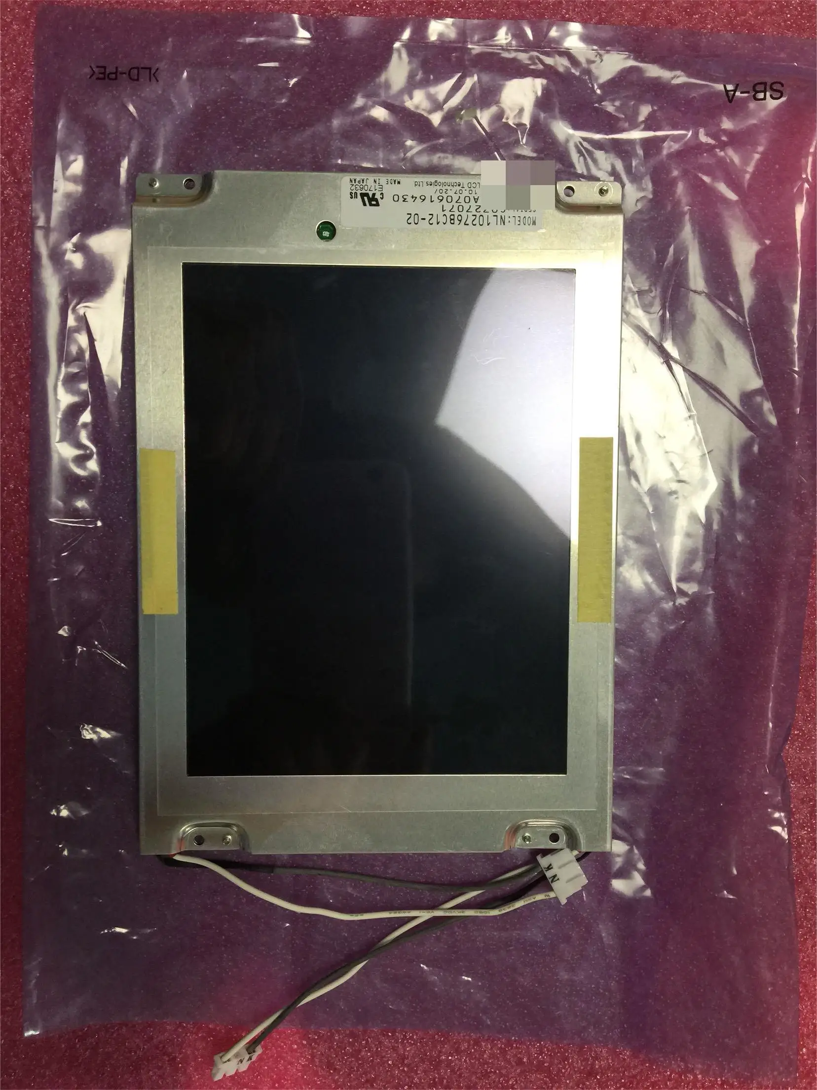 Free Shipping Original Grade A+ NL10276BC12-02 6.3 inch LCD Display Screen Panel 1024*768