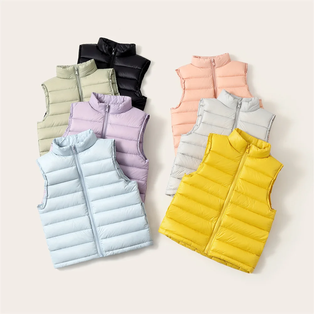 Vest For Boy Winter Jacket Children's Vest Outwear Coats For Children From 8 To 12 Years Old Baby Girls Kids Jackets Coat M112