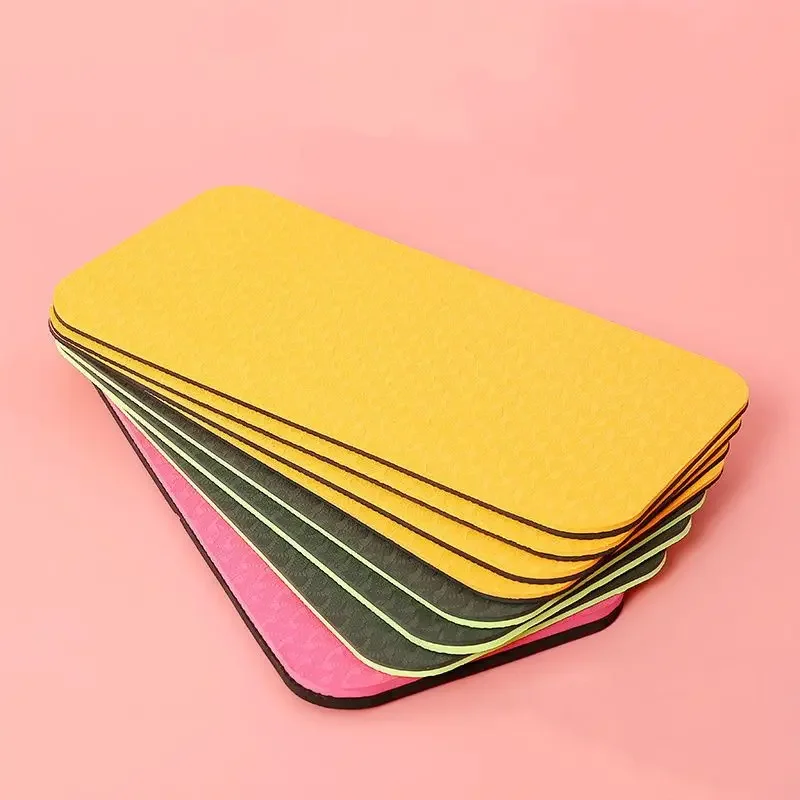 Plank Support Pad Thicken Abdomen Knee Pads Elbow Pads Kneeling Pad Portable Fitness Exercise Small Mini Yoga Mat