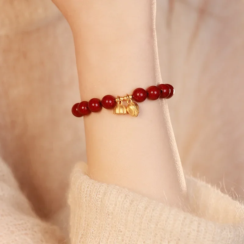 

Натуральная НЕОБРАБОТАННАЯ руда с высоким содержанием фиолетового золота, женский дизайн двух Шихуан из чистого серебра