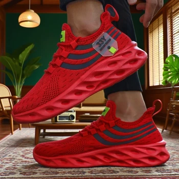 تتجه النساء حذاء الجري جديد كبير الحجم النساء تصميم تنفس الارتفاع زيادة أحذية رياضية لينة سوليد خففت شبكة أحذية رياضية