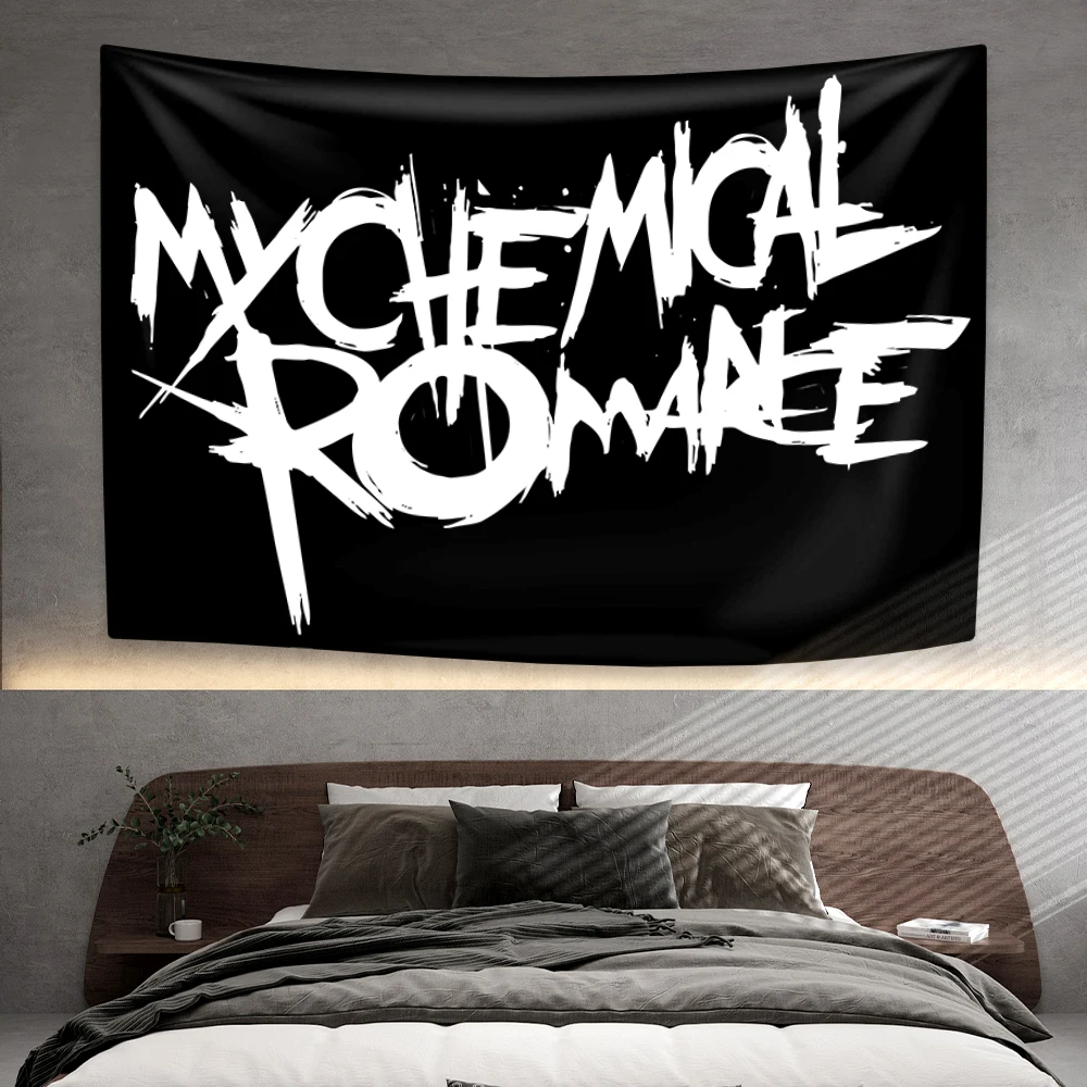 Party decorations Tapestry decorations Punk Music Band Tapestry