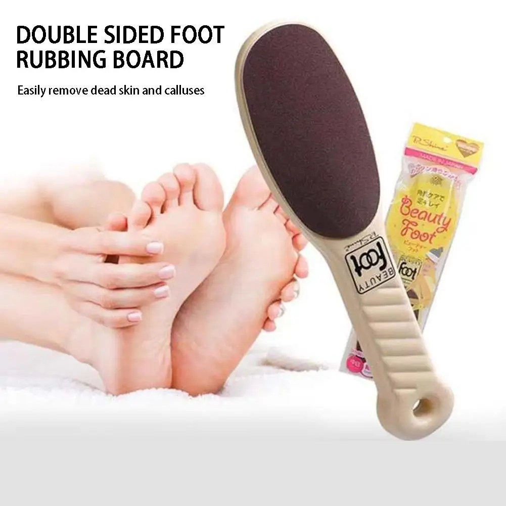 

Double Sides Foot File Foot Rasp Pedicure Tools Feet Sandpaper Handle Callus Foot Foot Dead Scrubber Remover Skin Wooden Ca D0Z9