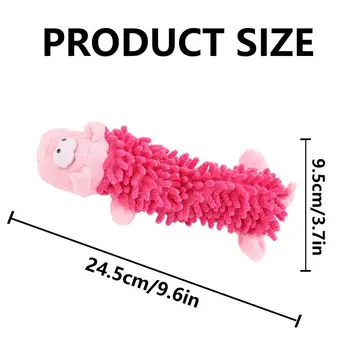 Stuffed Dog Toys Squeaky Dog Plushies For Chewing Dogs Entertainment Supplies Easy To Clean Plush Toys For Pet Shelter Home 6