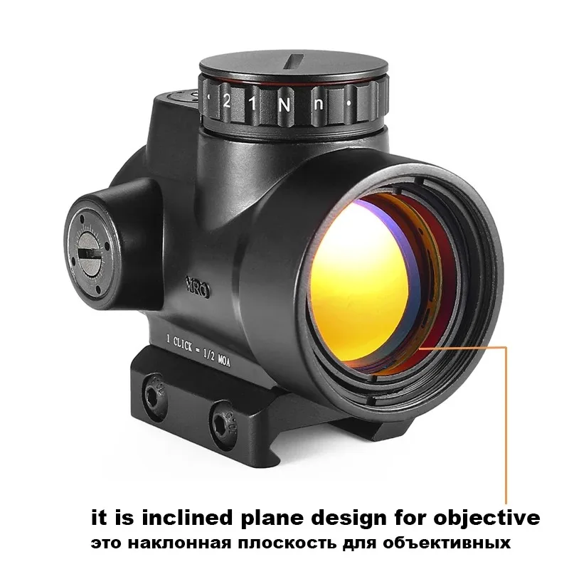 Rifle Scope Mira hologr&aacute;fica MRO for Tactical Rifle Sniper Equipment Ar15 Red Dot Sight Airsoft