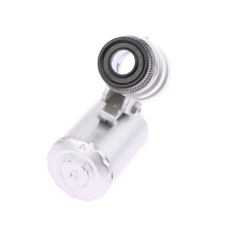 60X Illuminated Microscope Portable Handheld Jeweler Magnifier With LED Light Mini Pocket Magnifying Glass For Home And Office Digital Microscope Handheld Microscope Magnifying Glass Mini Microscope Pocket Microscope