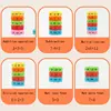 Children Mathematics Numbers Magic Cube Toy Montessori Puzzle Game Kids Learning Educational Math Magnetic Block Calculate Game 3